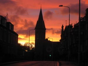 St. Andrews Sunset, scotland