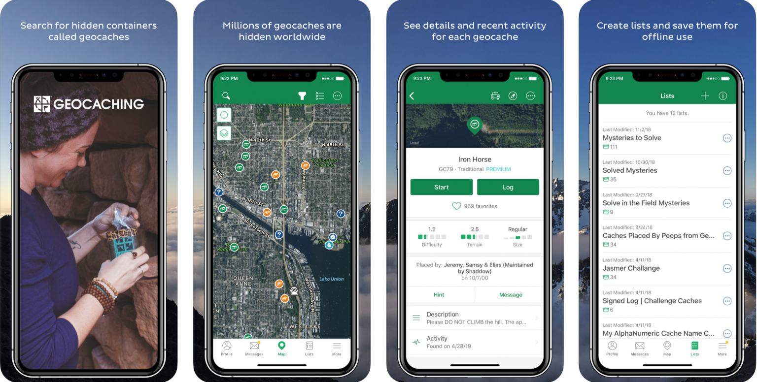 Best Geocaching Road Trip Apps Peanuts or Pretzels